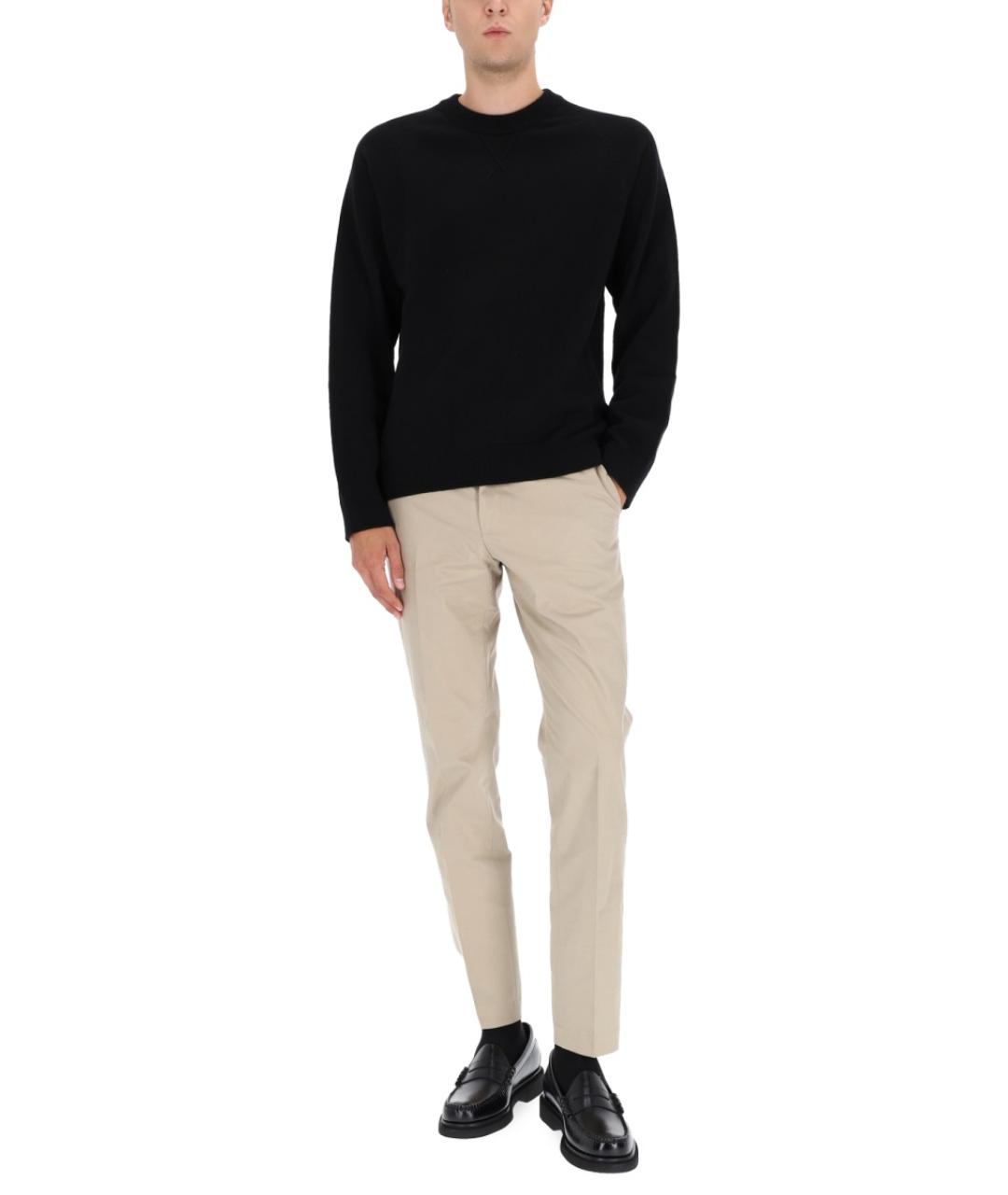 PS BY PAUL SMITH Черный шерстяной джемпер / свитер, фото 2