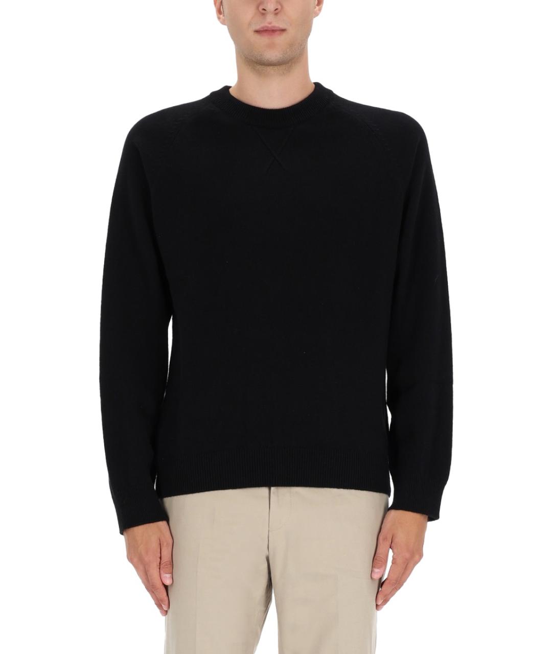 PS BY PAUL SMITH Черный шерстяной джемпер / свитер, фото 5