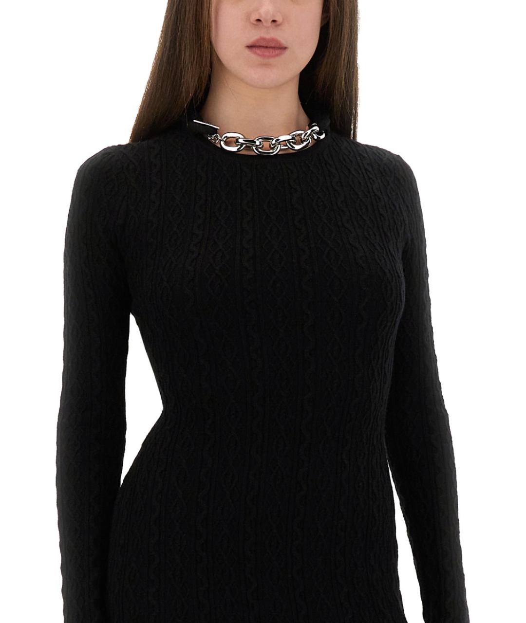 PACO RABANNE Черное платье, фото 3