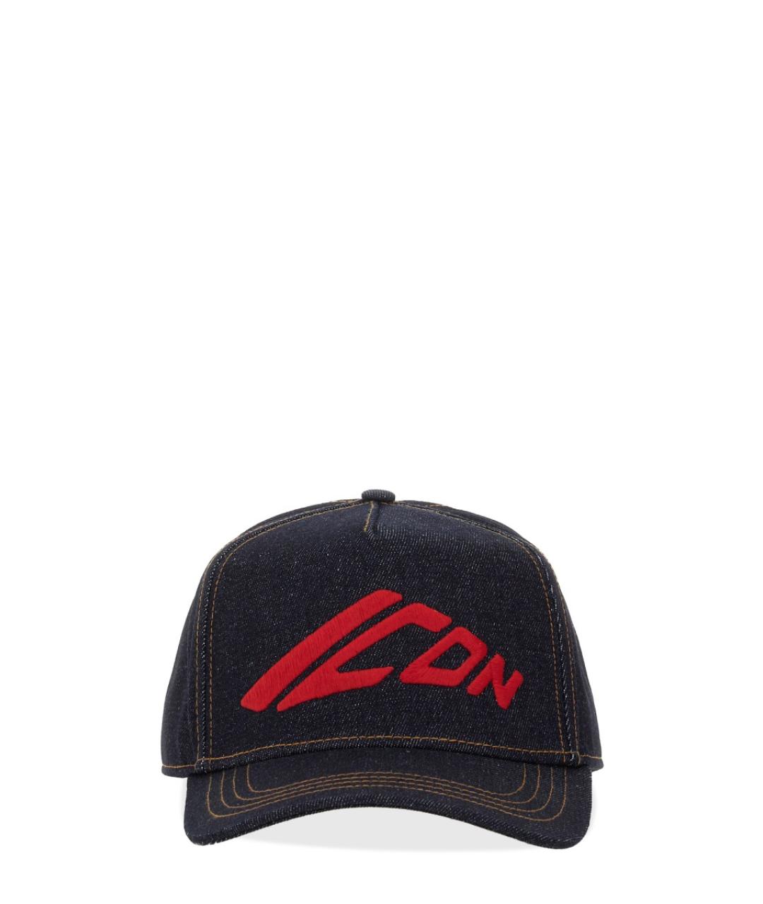 DSQUARED2 Синяя хлопковая кепка/бейсболка, фото 1