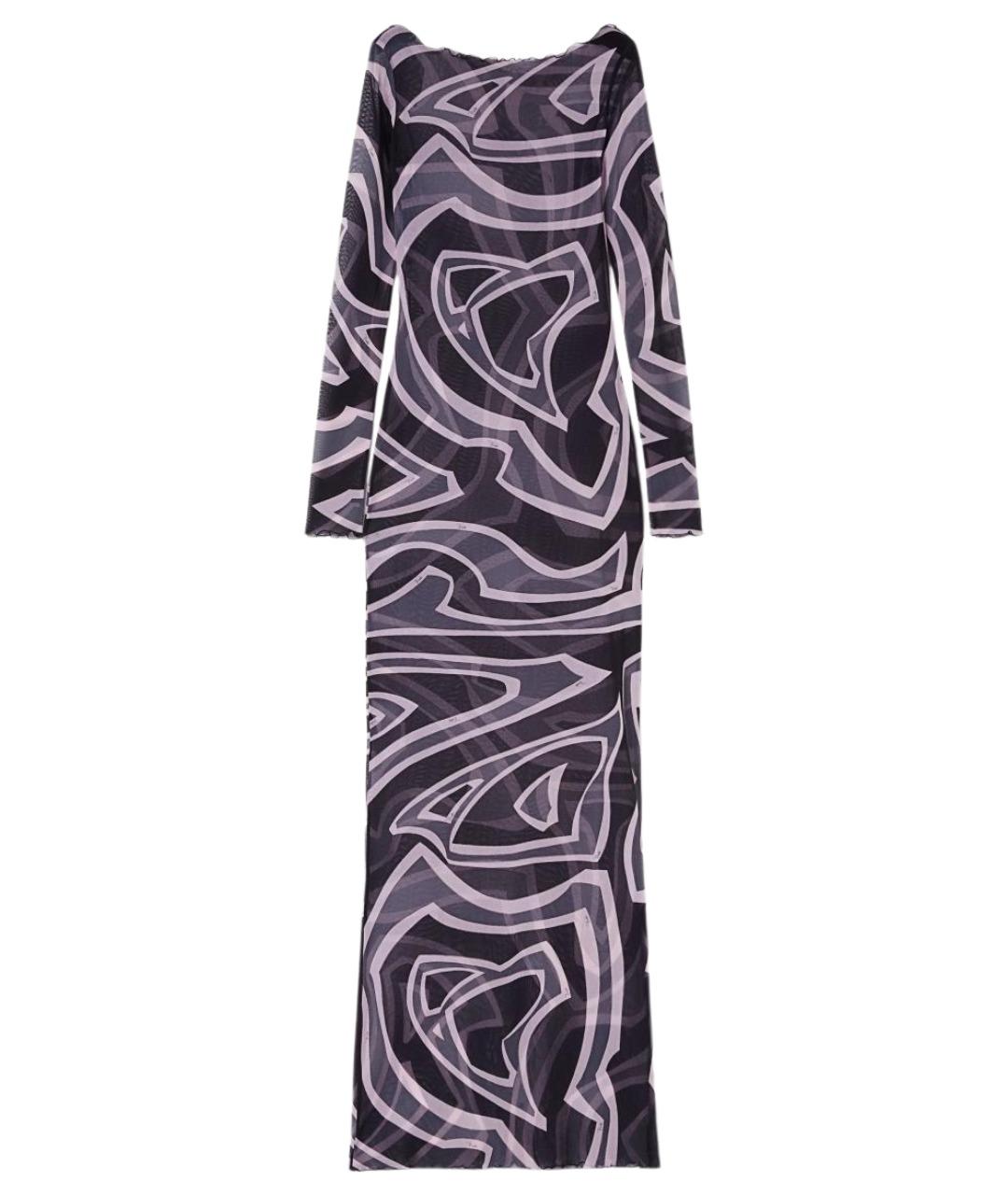 PUCCI Мульти полиамидовое повседневное платье, фото 1