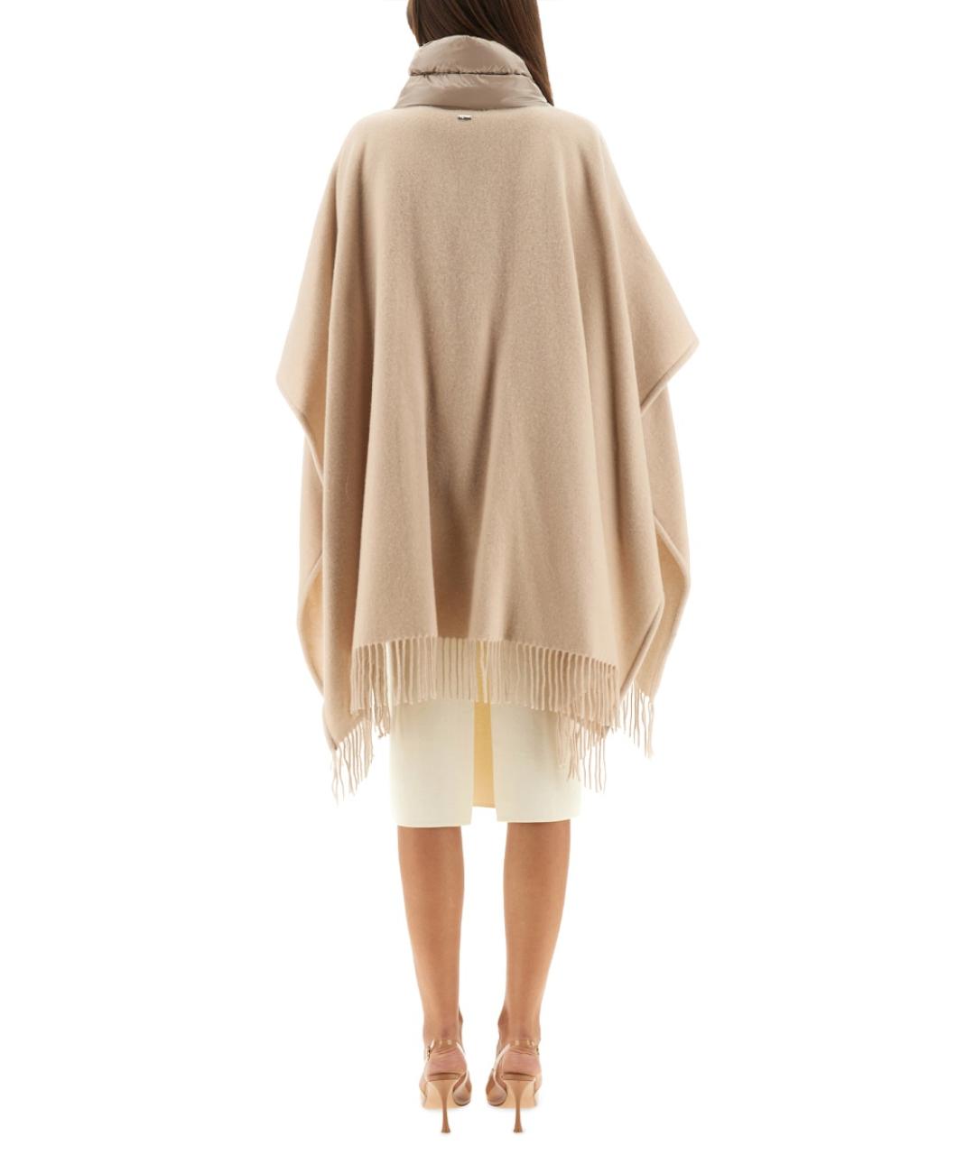 HERNO Розовый шерстяной тренч/плащ, фото 4