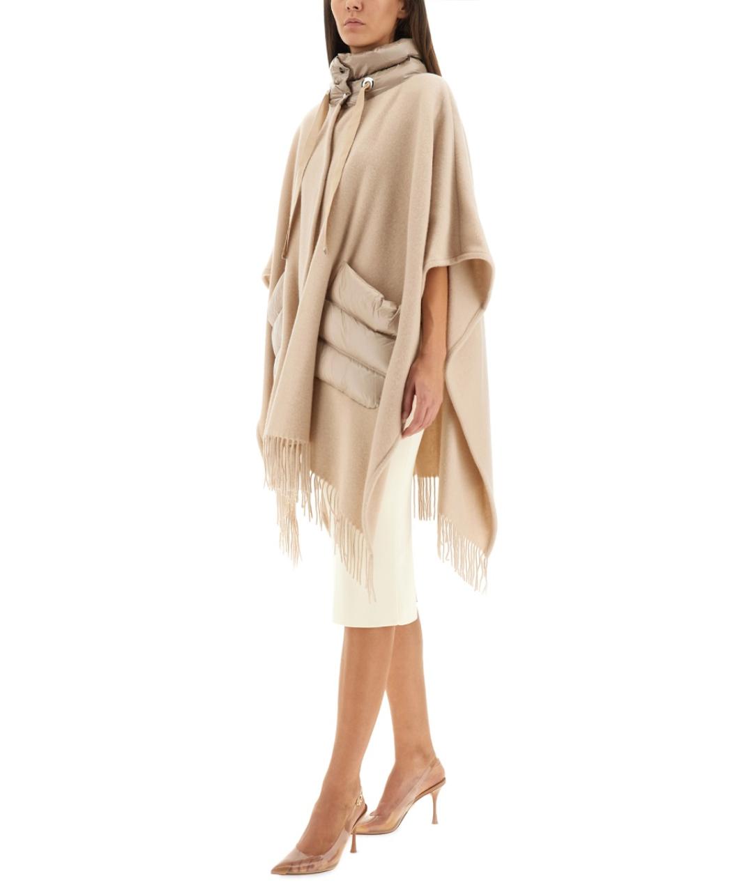 HERNO Розовый шерстяной тренч/плащ, фото 5