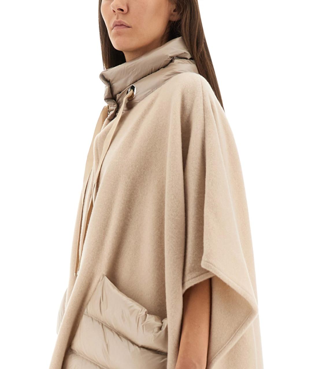 HERNO Розовый шерстяной тренч/плащ, фото 3