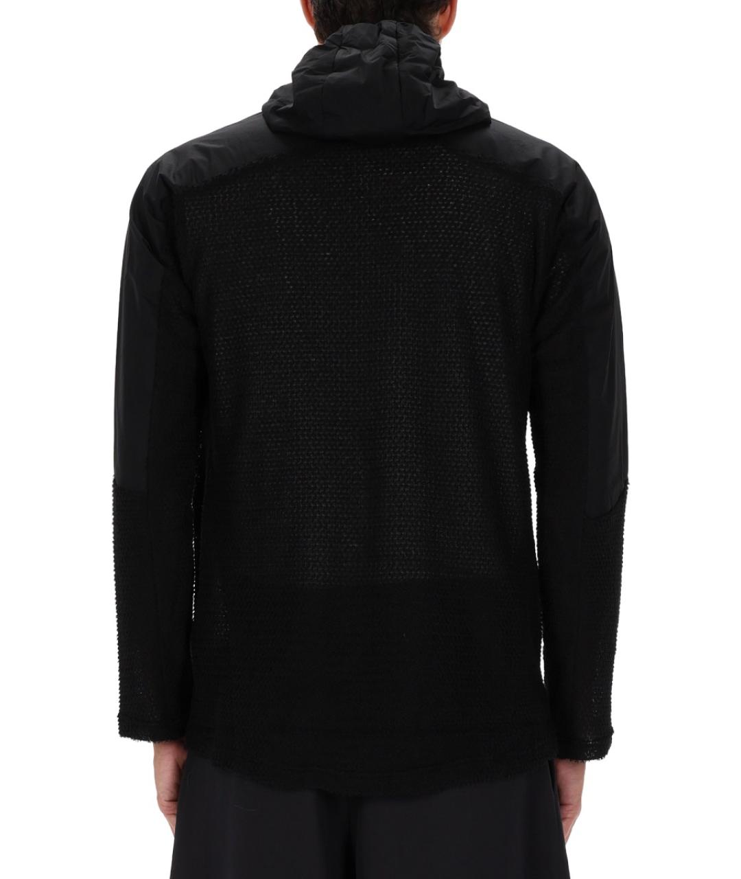 AND WANDER Черная полиэстеровая куртка, фото 4