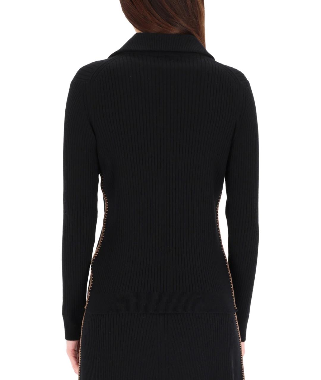 PAUL SMITH Черный шерстяной джемпер / свитер, фото 3