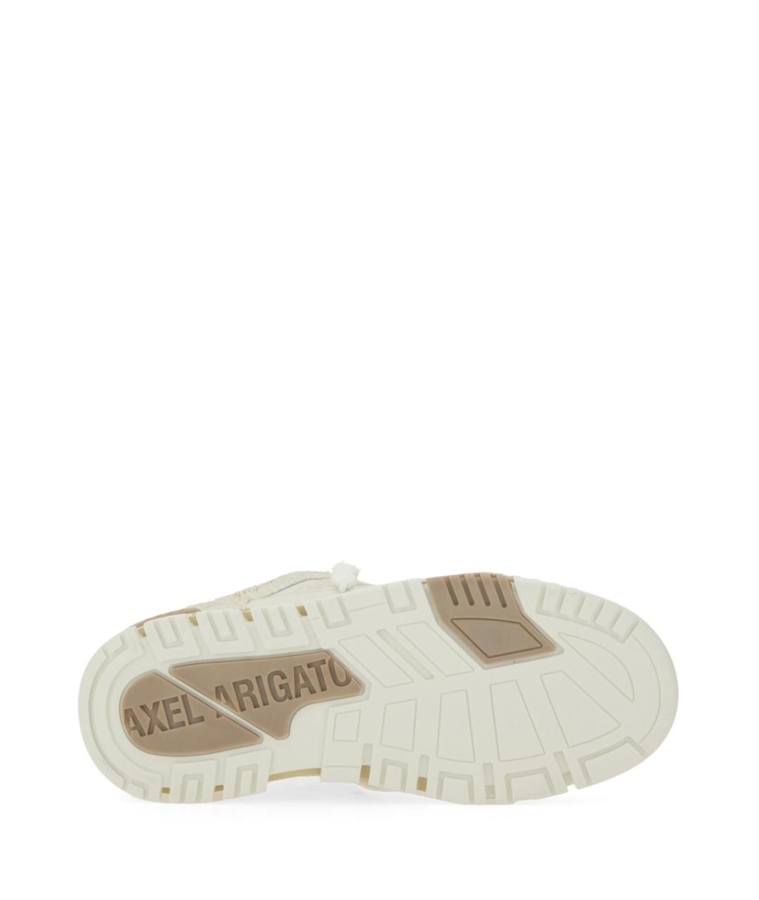 AXEL ARIGATO Бежевые кожаные низкие кроссовки / кеды, фото 5