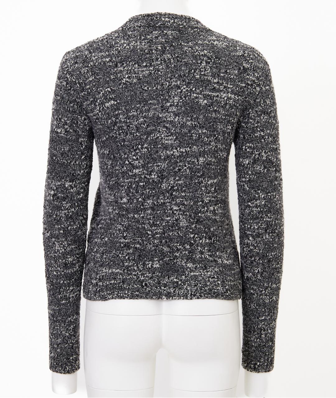 DOLCE&GABBANA Серый шерстяной джемпер / свитер, фото 2