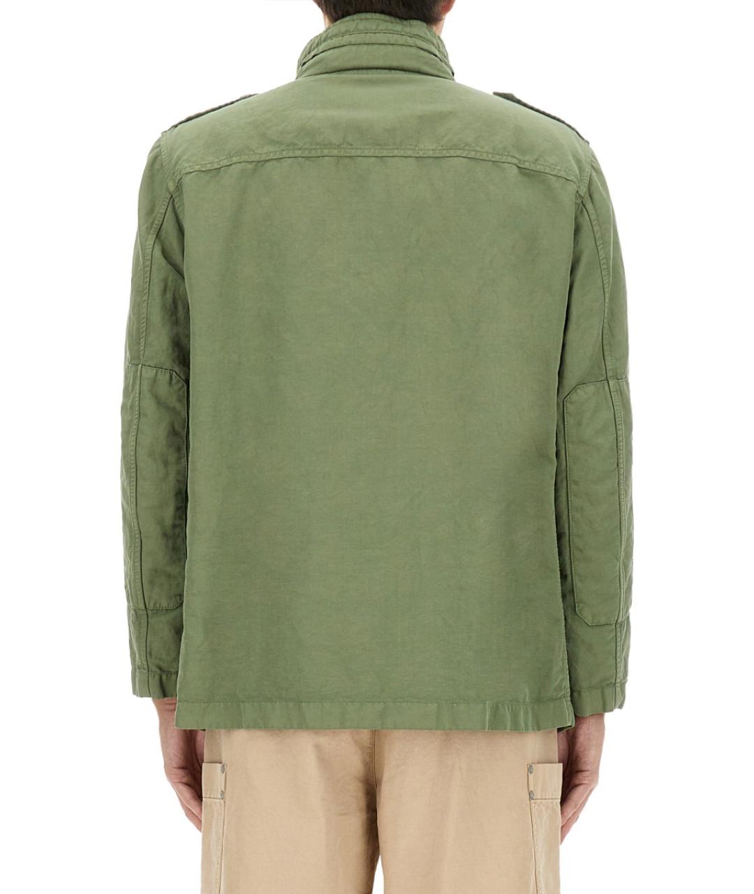 FAY Зеленая хлопковая куртка, фото 3