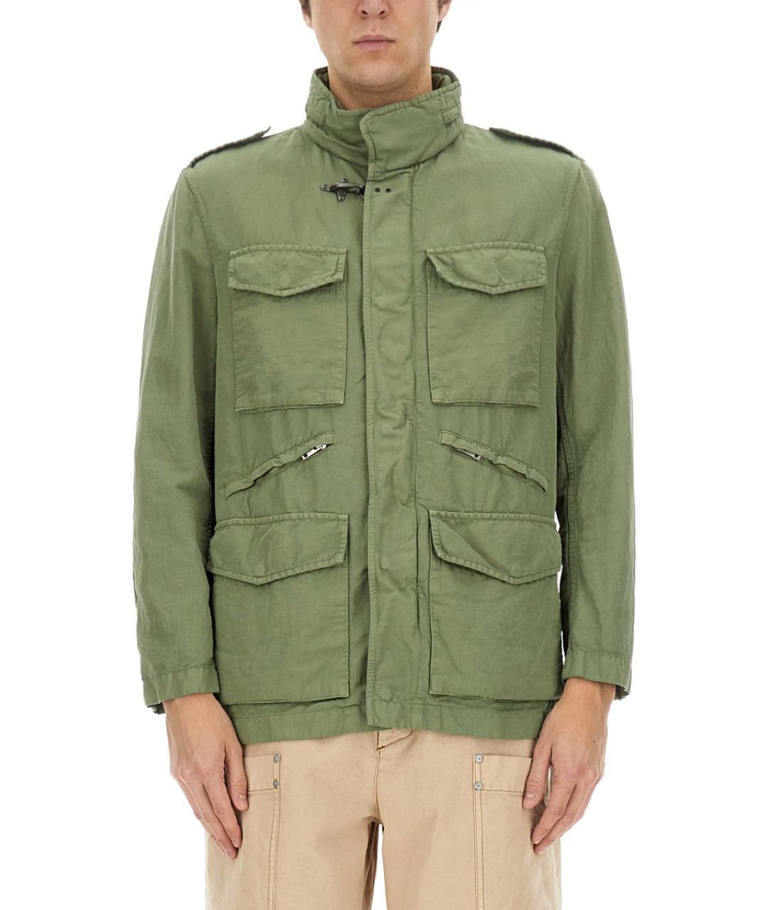 FAY Зеленая хлопковая куртка, фото 5