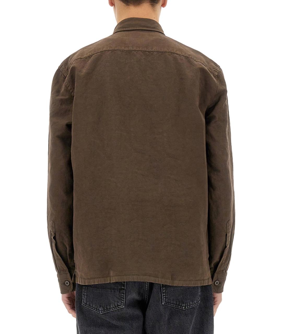 FAY Коричневая льняная куртка, фото 3