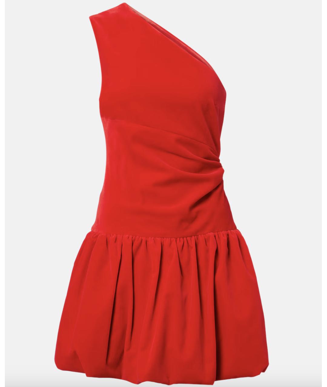 PATOU Красное вискозное повседневное платье, фото 5