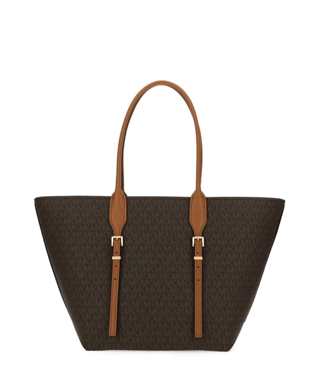 MICHAEL KORS Коричневая сумка тоут, фото 2