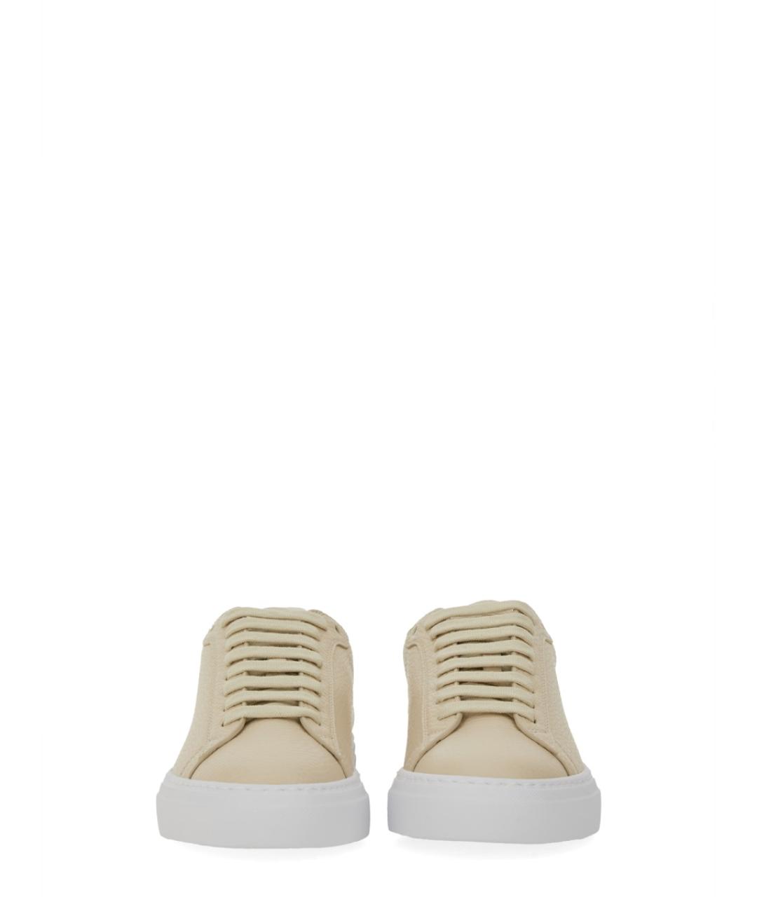 FABIANA FILIPPI Розовые кожаные кеды, фото 4