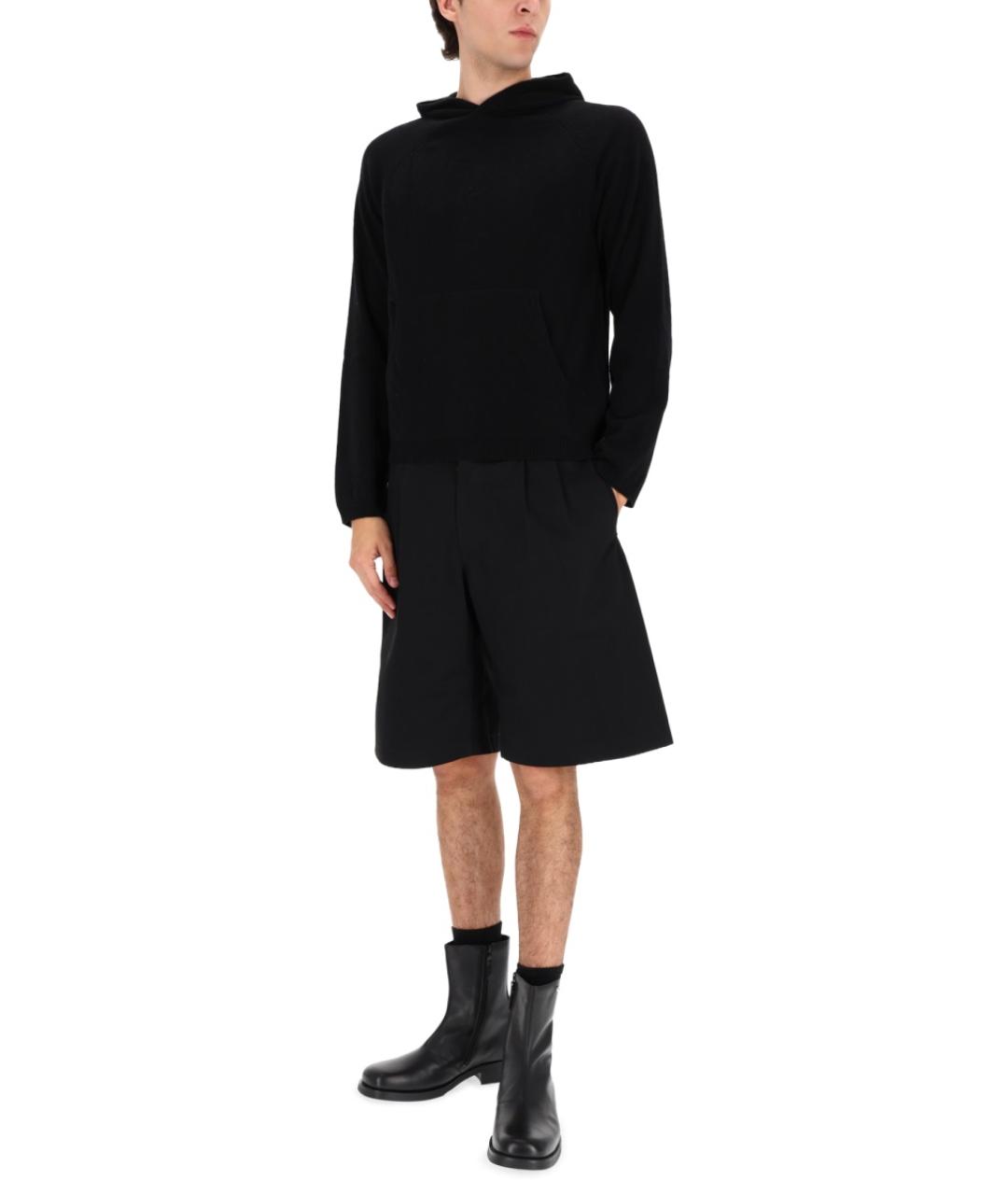 OUR LEGACY Черные хлопковые шорты, фото 2