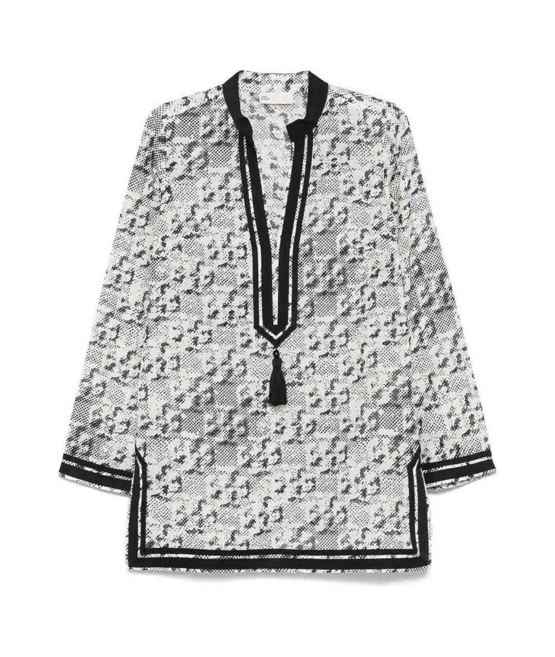 TORY BURCH Мульти шелковое повседневное платье, фото 1