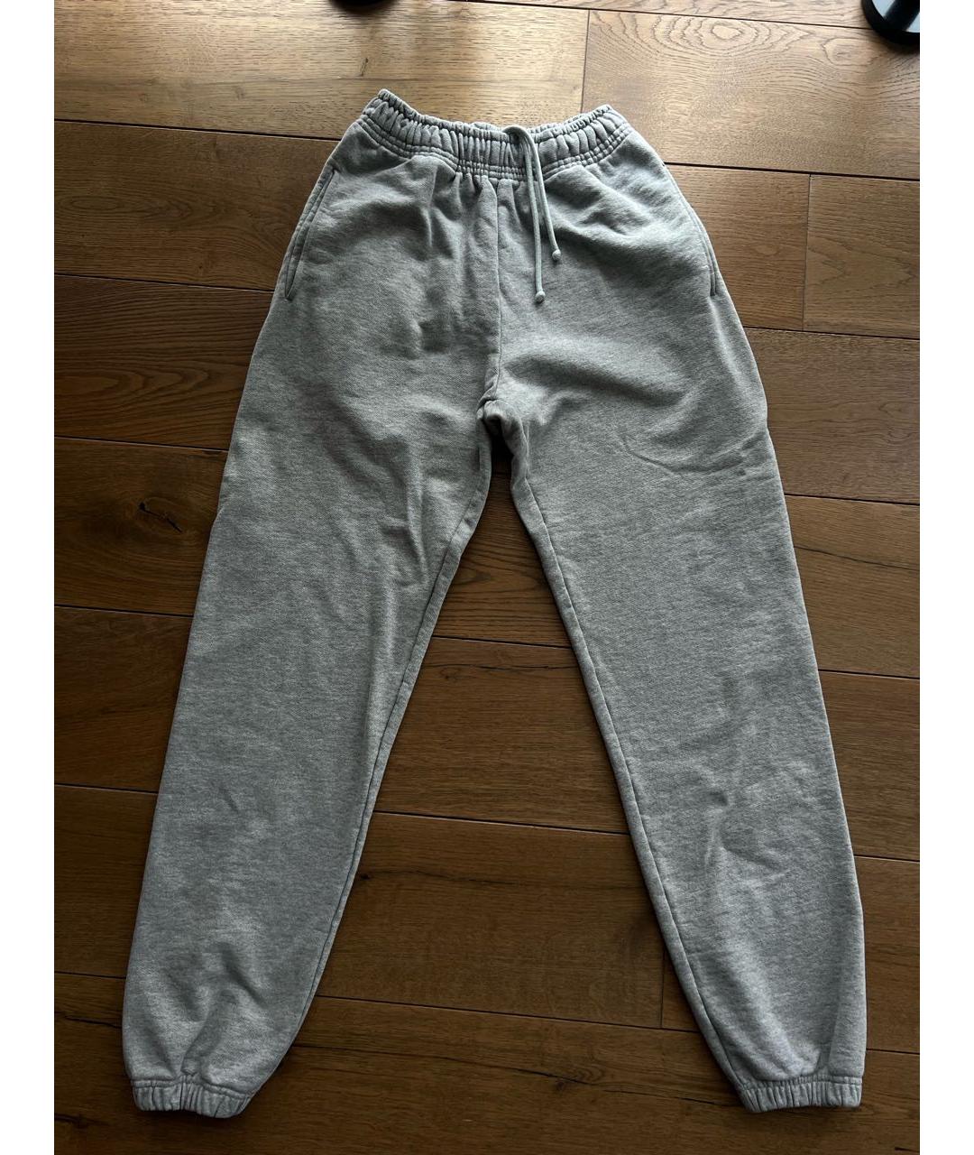 PLANTA ROSA Серые хлопковые спортивные брюки и шорты, фото 7