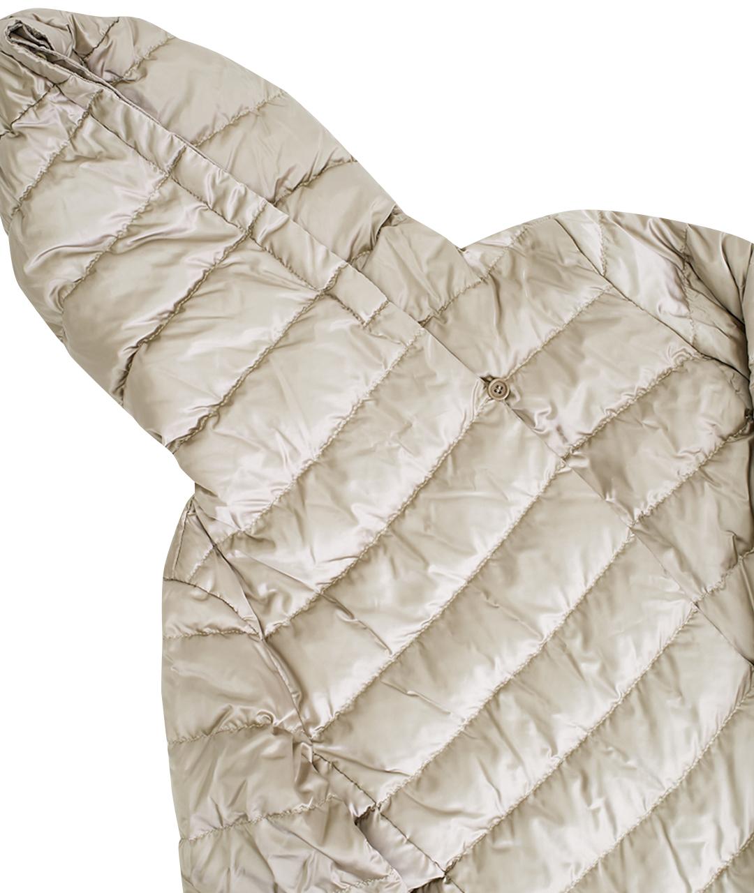 'S MAX MARA Бежевый полиамидовый пуховик, фото 13