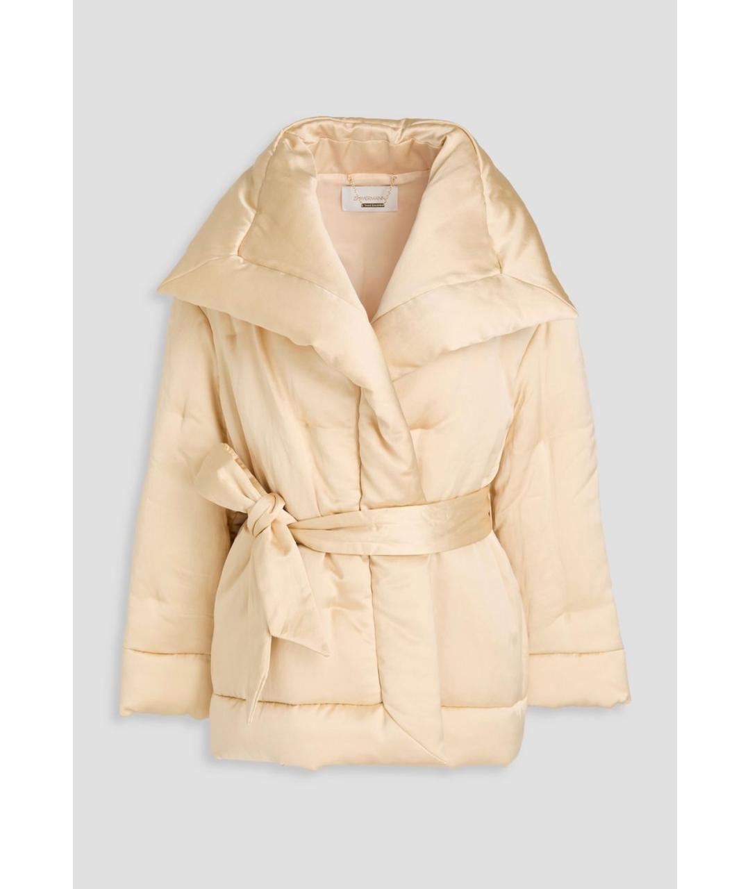 ZIMMERMANN Бежевая вискозная куртка, фото 4