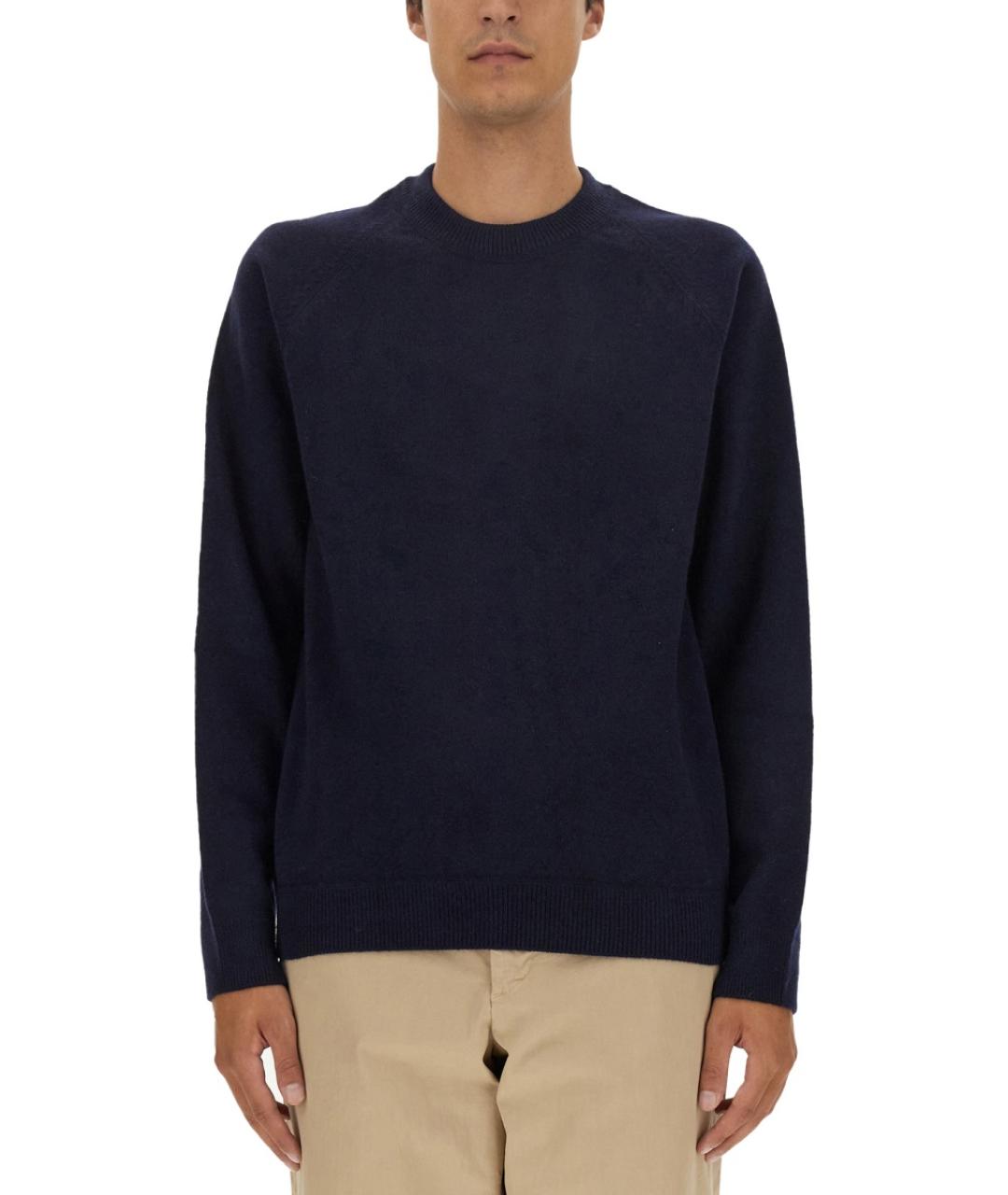 PS BY PAUL SMITH Синий шерстяной джемпер / свитер, фото 5