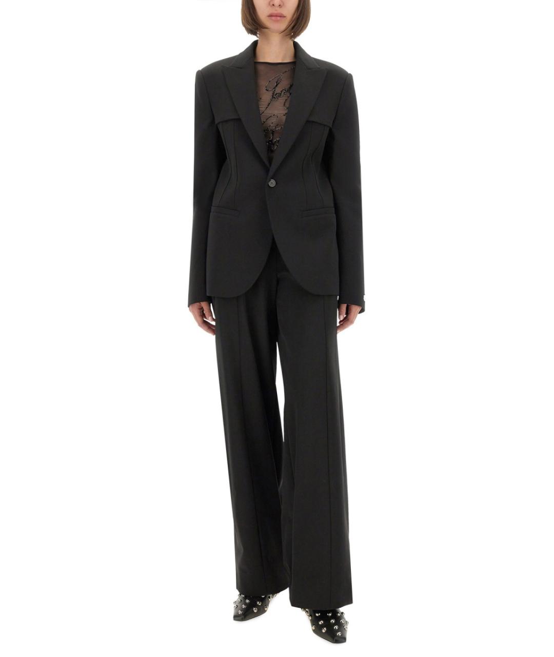 JEAN PAUL GAULTIER Черный полиамидовый жакет/пиджак, фото 3