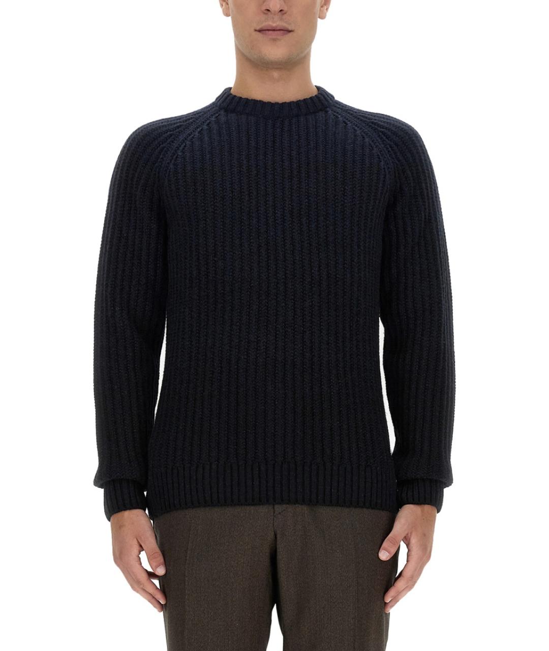 BRIONI Черный кашемировый джемпер / свитер, фото 5