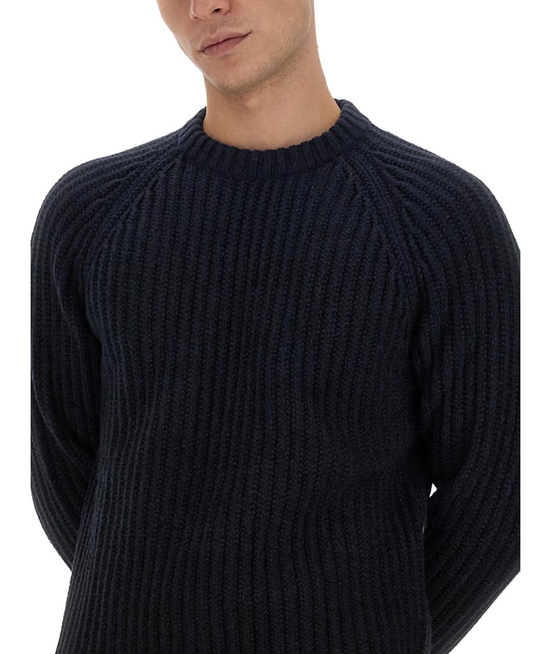 BRIONI Черный кашемировый джемпер / свитер, фото 4