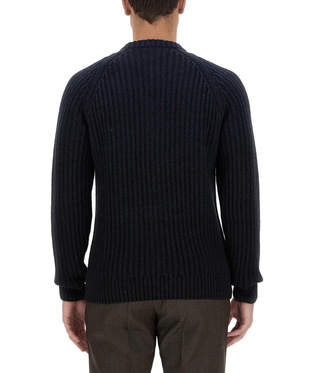 BRIONI Черный кашемировый джемпер / свитер, фото 3