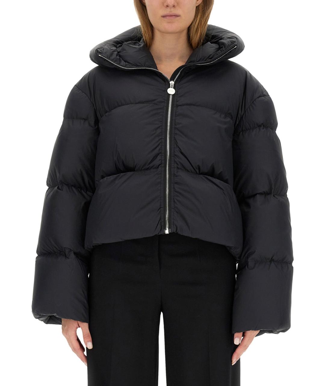 IENKI IENKI Черный полиамидовый пуховик, фото 2