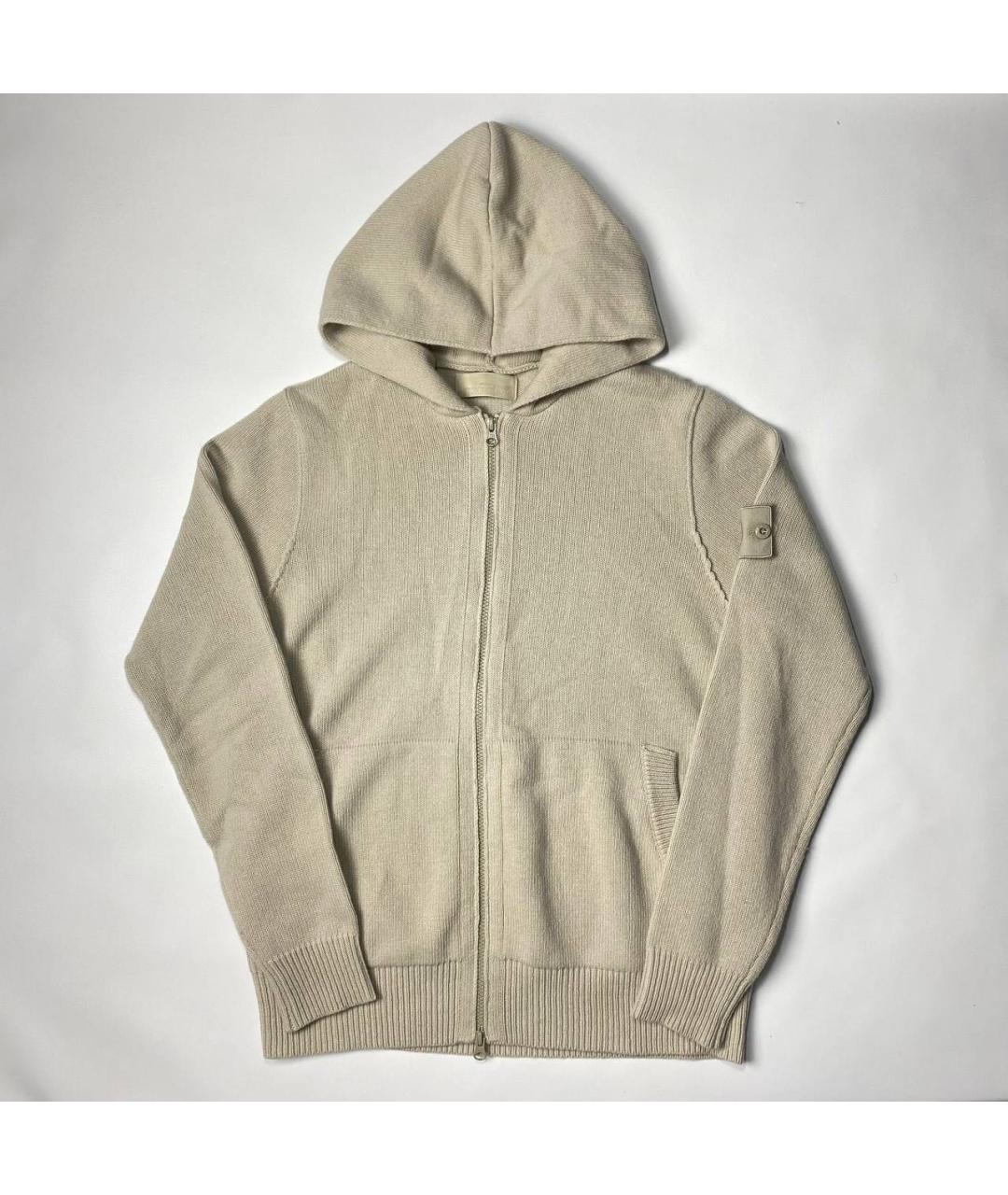 STONE ISLAND Бежевый кардиган, фото 6