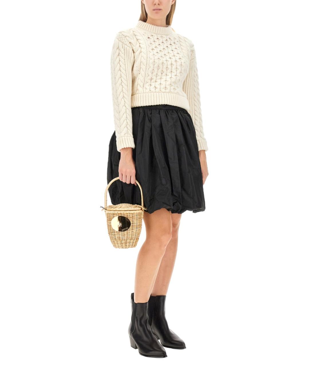 PATOU Белый шерстяной джемпер / свитер, фото 2