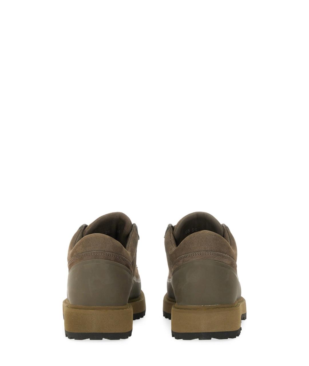 DIEMME Бежевые кожаные низкие ботинки, фото 3