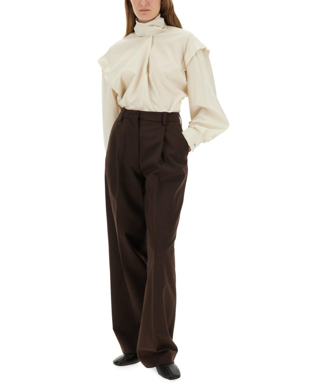 LEMAIRE Бежевая хлопковая рубашка, фото 2