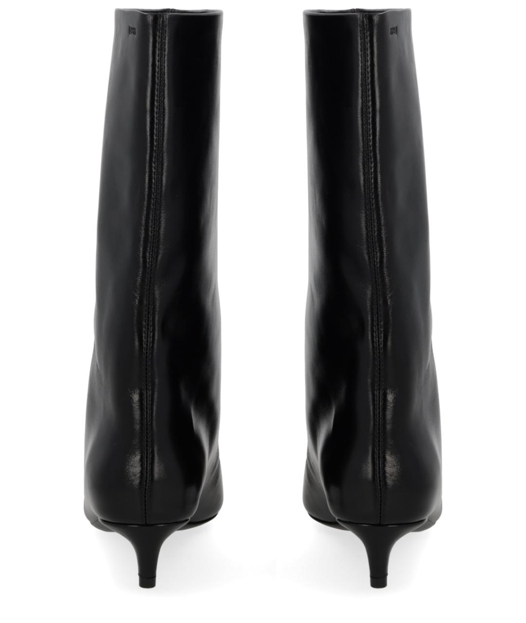 HUGO BOSS Черные кожаные сапоги, фото 3