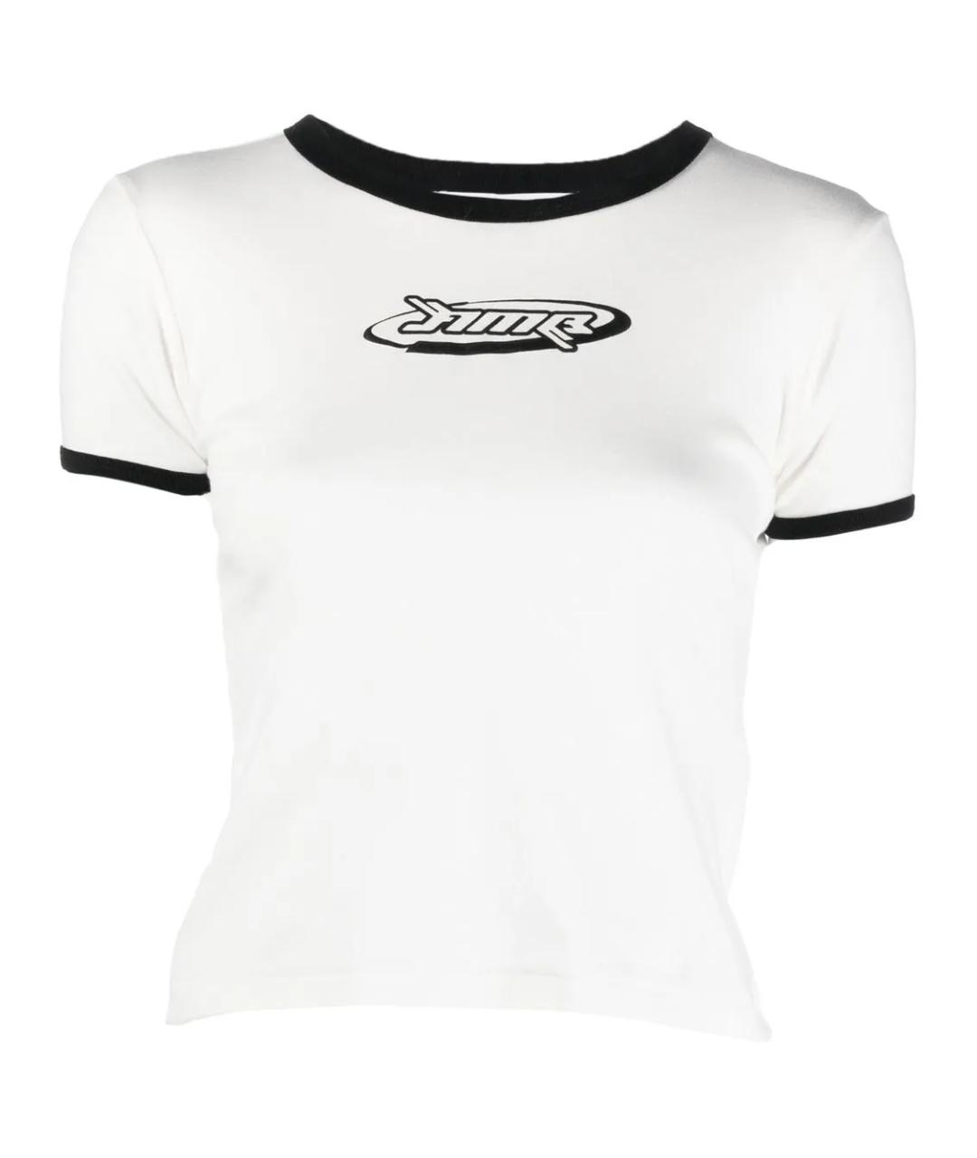 AMBUSH Белая хлопковая футболка, фото 1