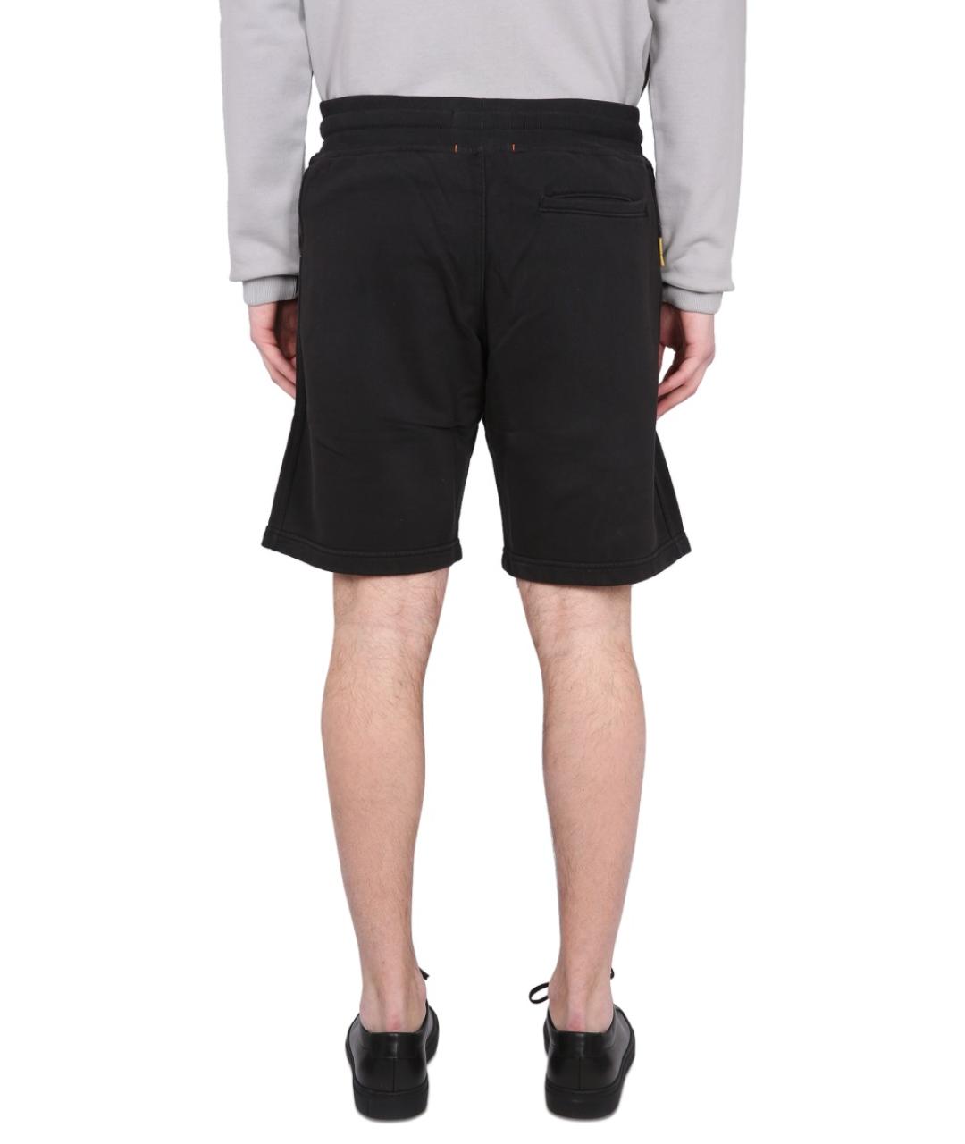 PARAJUMPERS Черные хлопковые шорты, фото 4