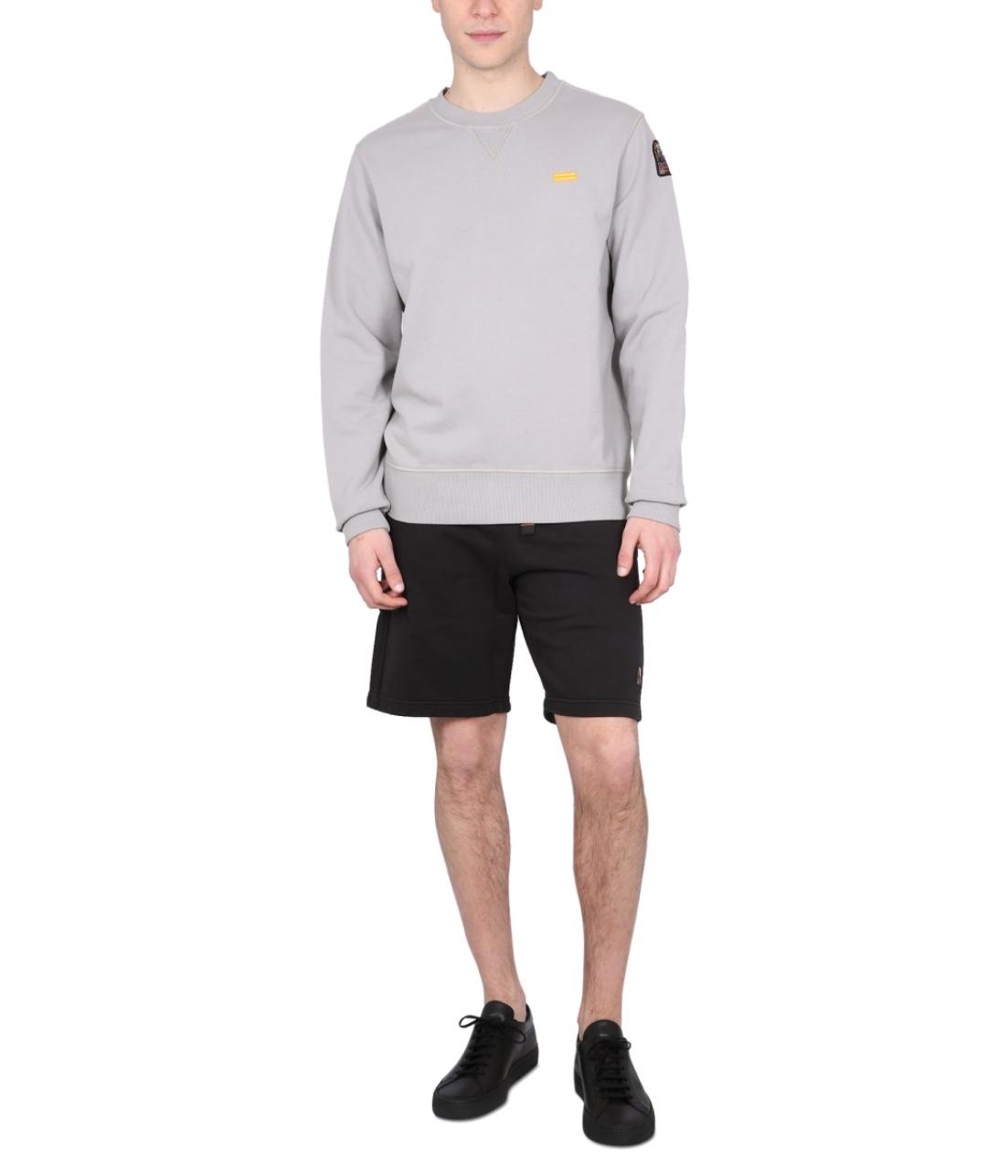 PARAJUMPERS Черные хлопковые шорты, фото 2