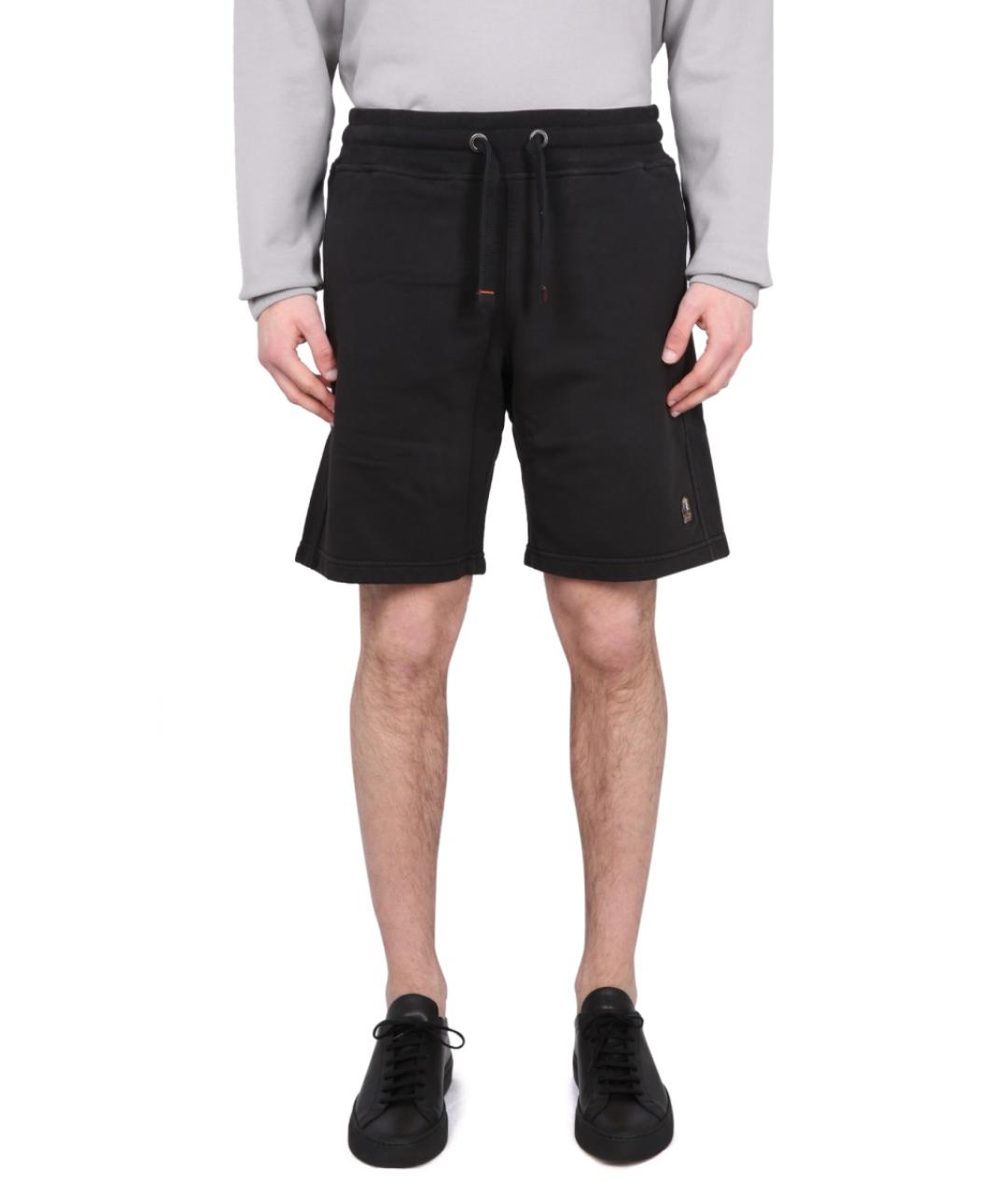 PARAJUMPERS Черные хлопковые шорты, фото 5