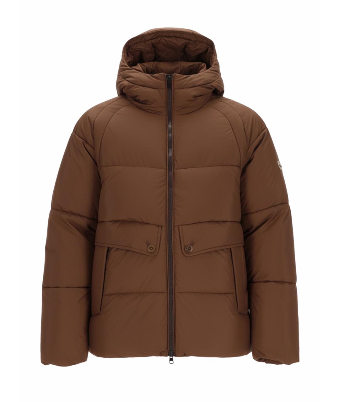 PS BY PAUL SMITH Коричневый полиэстеровый пуховик, фото 5
