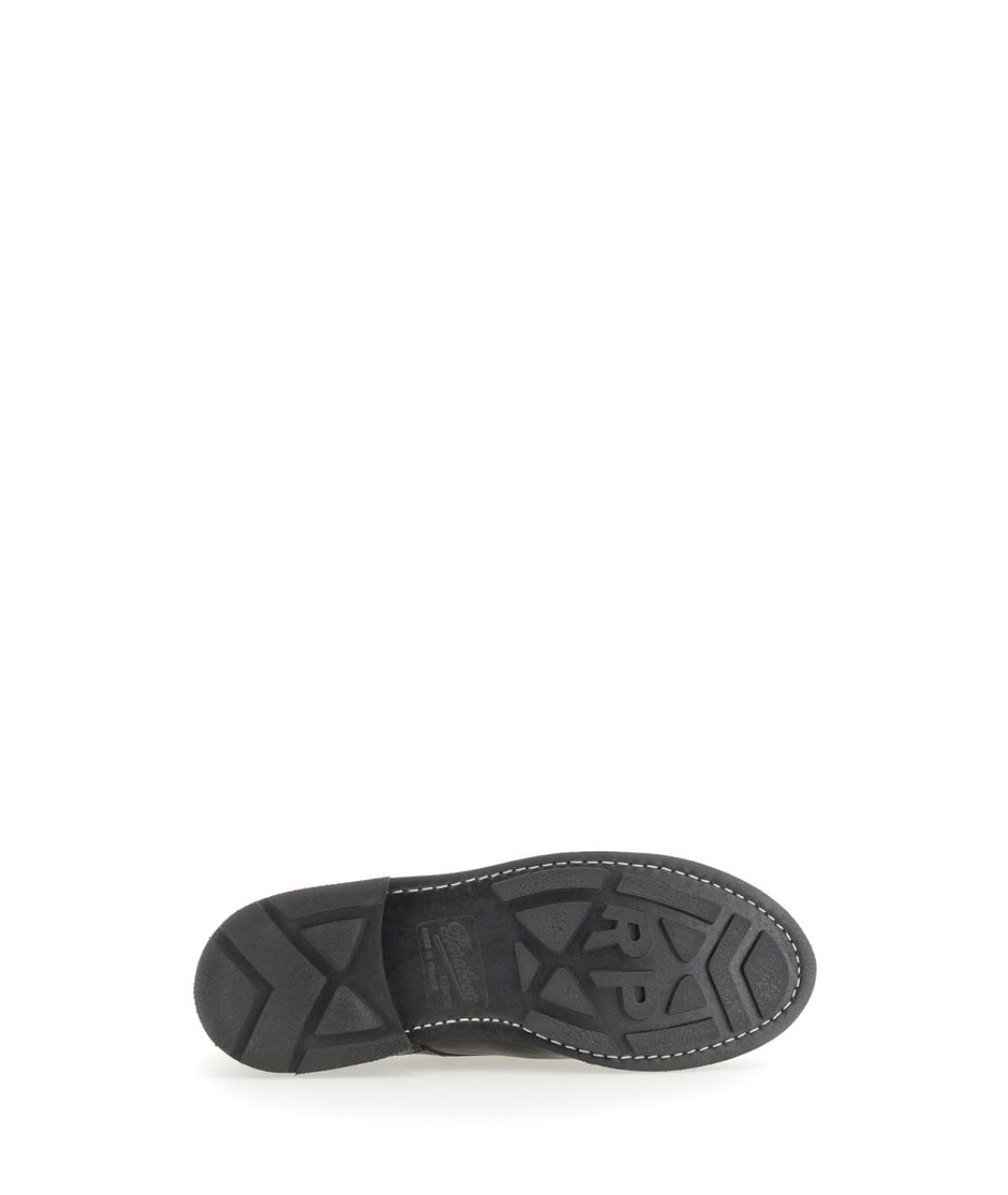 PARABOOT Черные кожаные лоферы, фото 5