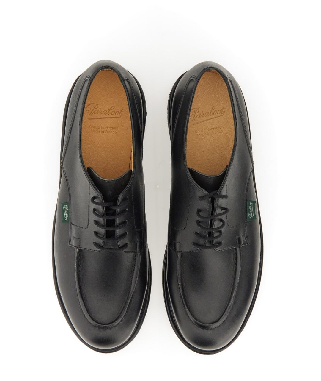 PARABOOT Черные кожаные лоферы, фото 6