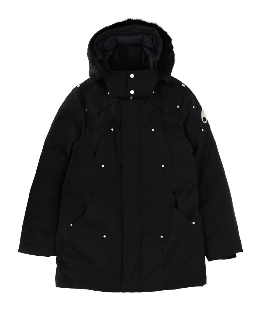 MOOSE KNUCKLES Черная хлопковая парка, фото 1