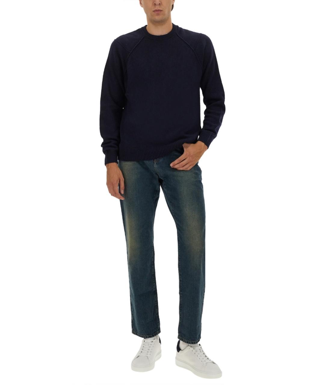 WOOLRICH Синий полиамидовый джемпер / свитер, фото 2