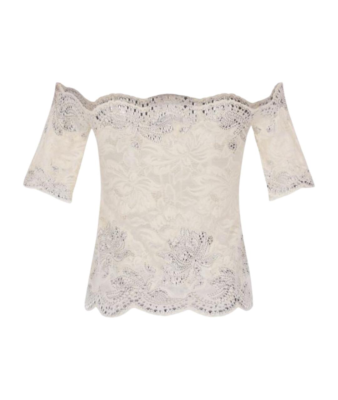 PACO RABANNE Белая полиамидовая блузы, фото 1