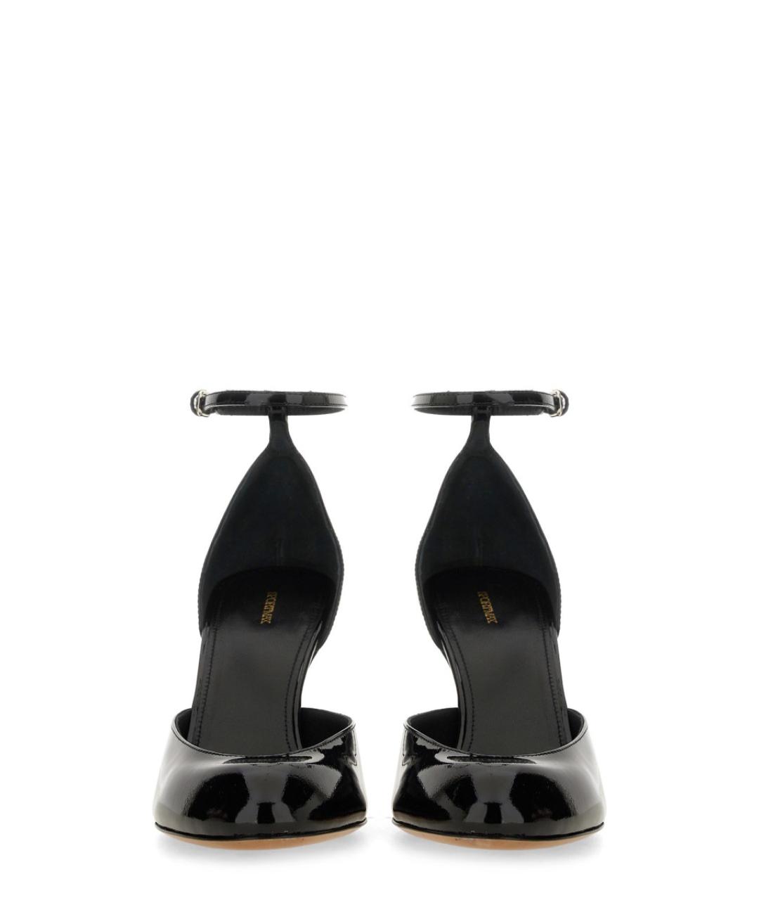 SPORTMAX Черные кожаные туфли, фото 4