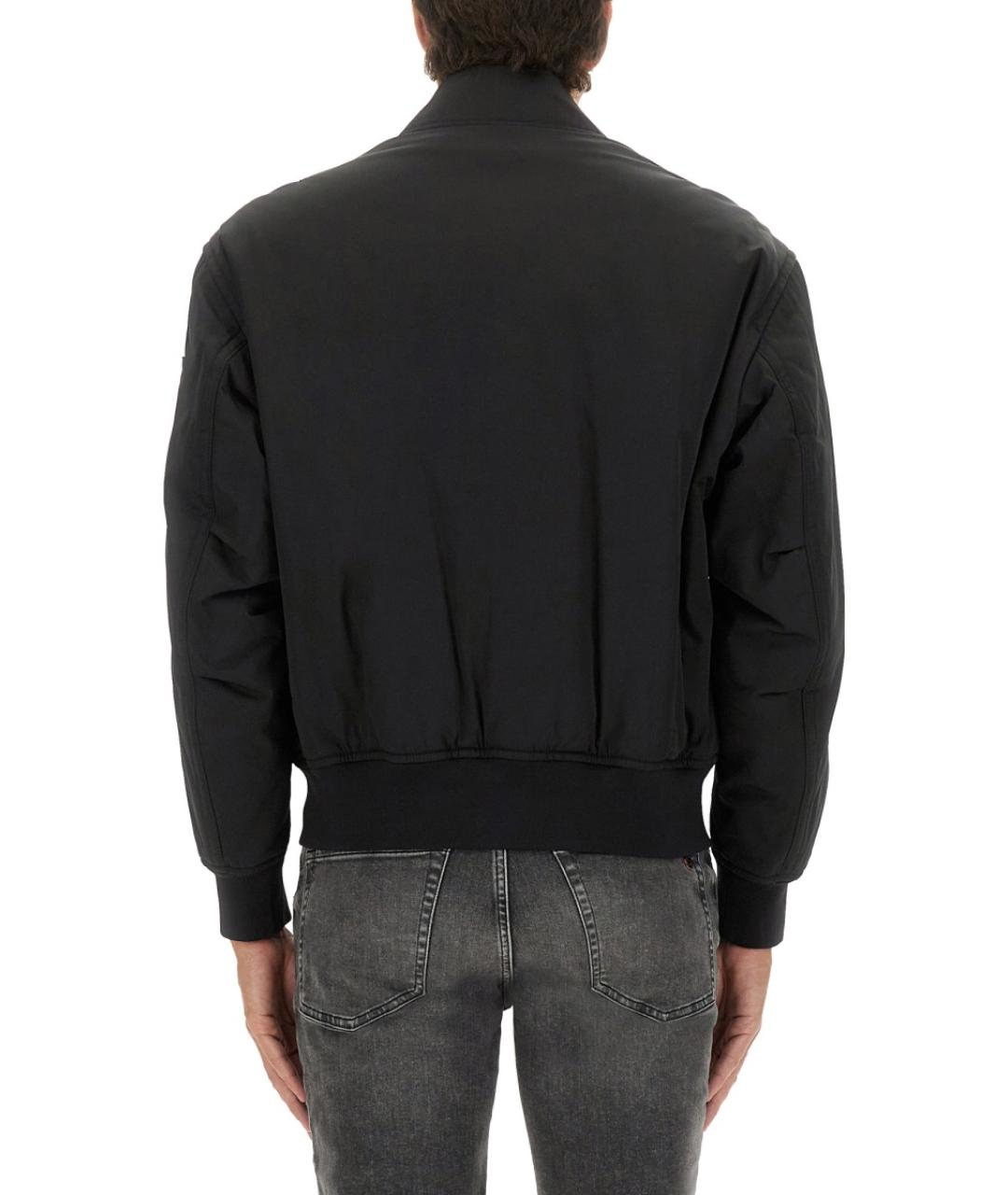 HUGO BOSS Черная полиэстеровая куртка, фото 3