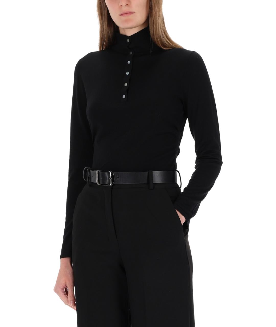 THEORY Черный шерстяной джемпер / свитер, фото 4