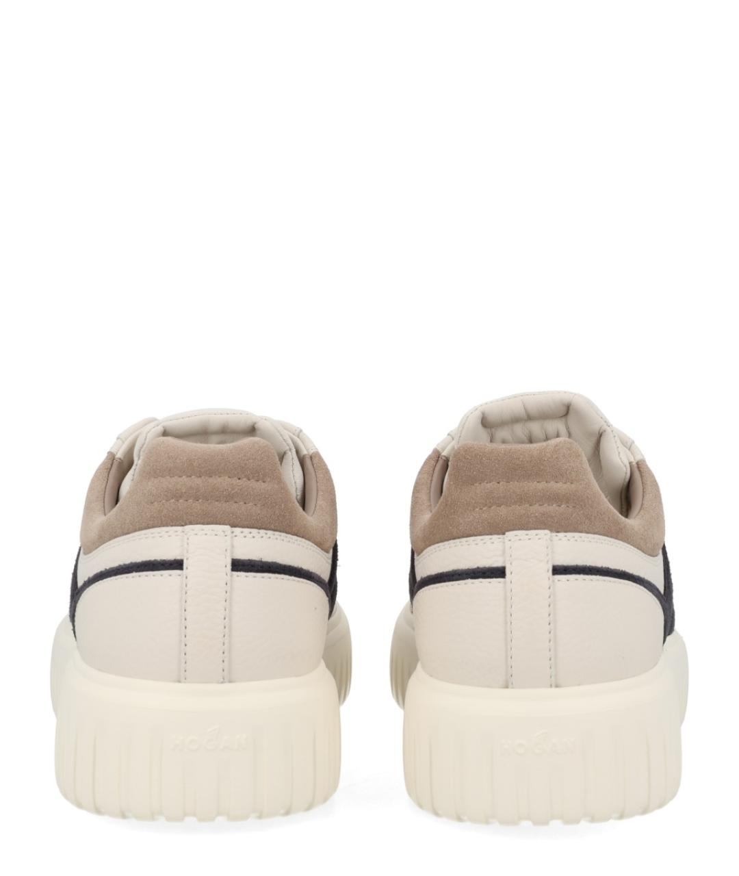 HOGAN Мульти кожаные низкие кроссовки / кеды, фото 4