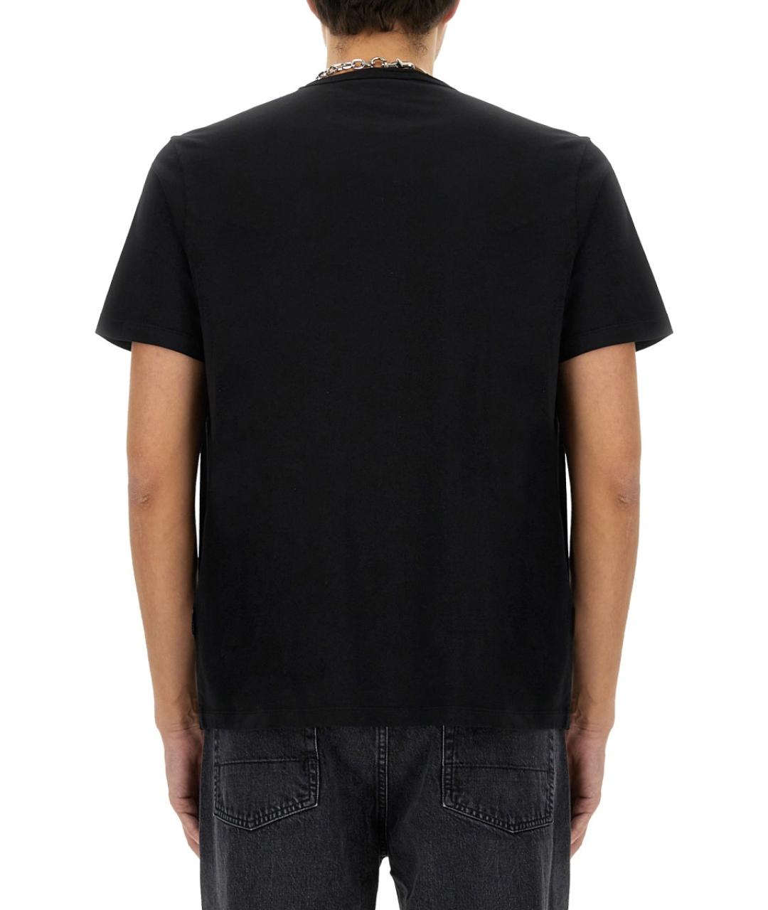 OUR LEGACY Черная хлопковая футболка, фото 3