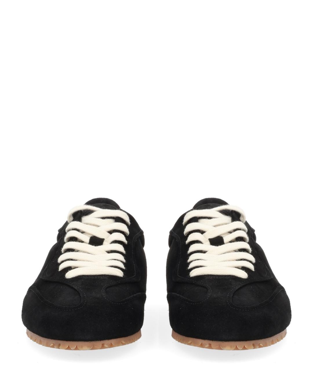 AXEL ARIGATO Черные кожаные низкие кроссовки / кеды, фото 3